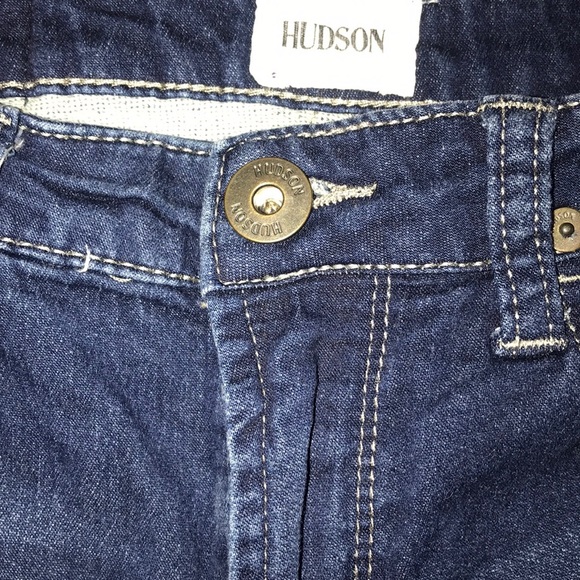 Hudson Girls Bermuda Jean Shorts Size 12 - Picture 3 of 7